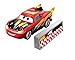 Disney Pixar Cars - Rocket Racing Series - Lightning McQueen with Blast Wall
