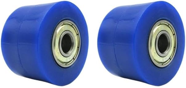 2 PCSモーターサイクルドライブチェーンローラーホイールガイドプーリースライダーテンショナーストリートバイクモトクロス8mm 10
