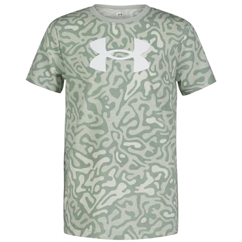 Image of Under Armour Boys' Short Sleeve Graphic T-Shirt, Soft & Comfortable, Outdoor Collection