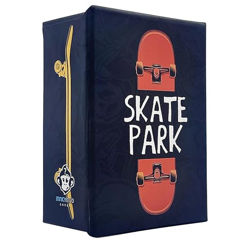 Mnkymnd Games: Skate Park - Trick Playing Card Game, Create Obstacles, Roll to...