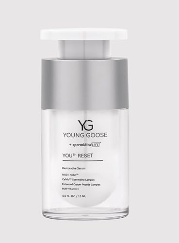 Young Goose, Youth Reset Serum | Cellular Regeneration and Repair | Improves Skin Texture | Promotes Skin Luminosity and Vibrancy - Travel Size 15ml