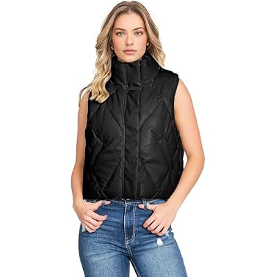 Faux Leather Vest