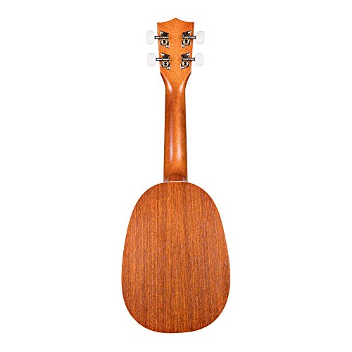 Kala KA-P Ananas (+ housse) – Ukulele Soprano - Les Beatles, Paul McCartney, John Lennon, RIngo Starr, George Harrison Kala KA-P Ananas (+ housse) - Ukulele Soprano – Image 3