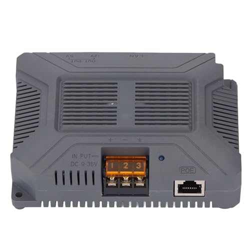 GigE PoE Injector, Material ABS, Fuente de Poder 200W, Soporta V3 Dishy para Comunicación Satelital miniatura 5