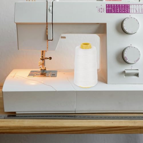 Hilo de nylon resistente 300m blanco para cuero y tela miniatura 7