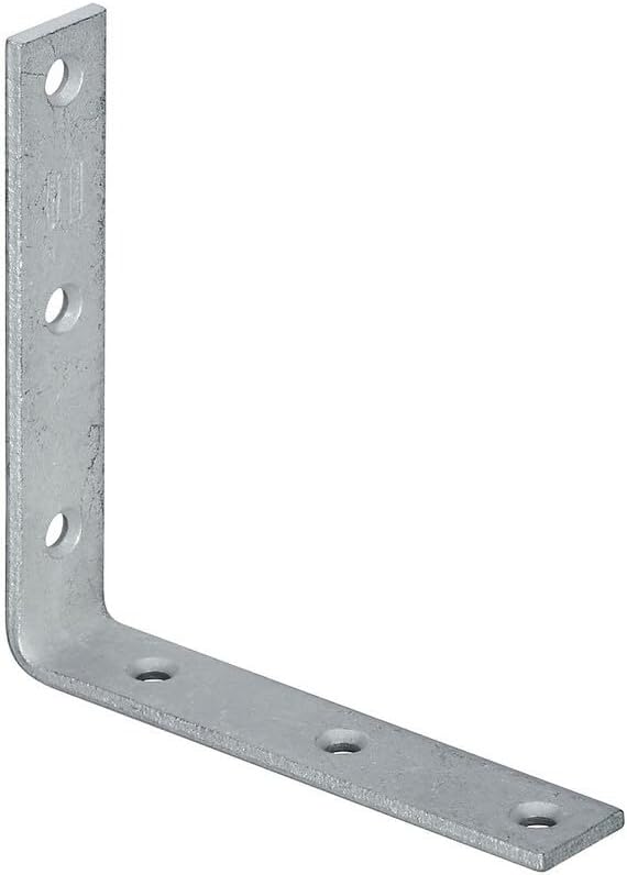 4 Pack MLK 6 inch Galvanized Steel Corner BrMLK s Support MLK N220-228