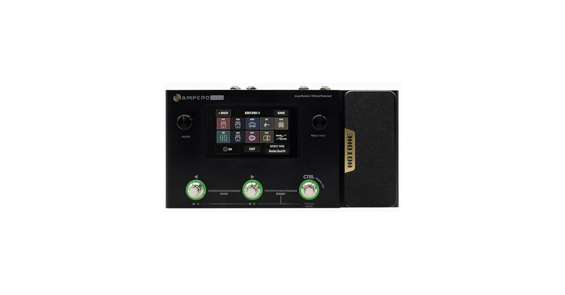 Amazon.com: Ampero One Guitar Multi-Effects Processor