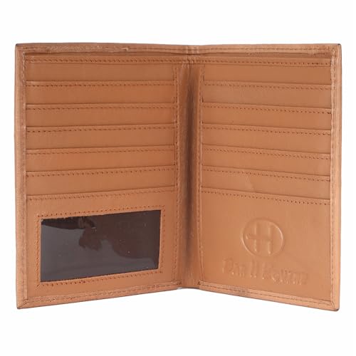 Genuine Leather Hand-Carved Bifold Wallet for Men Women | Western Handmade Wallets Cowboy Casual Tooled4