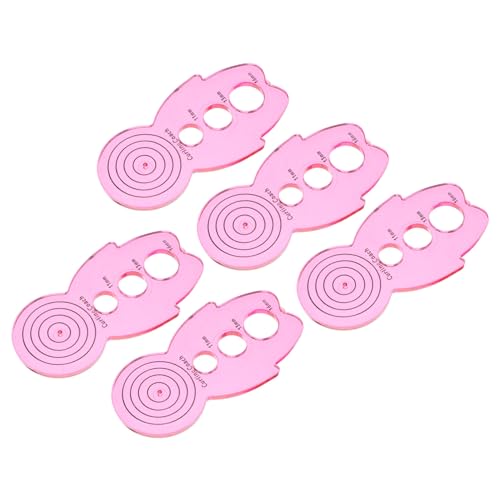 ARTIBETTER 5 Pcs Paper Quilling Tools Kit Curling Quilling Tool Curling Tool Paper Quilling Curling Use Pink Plastic