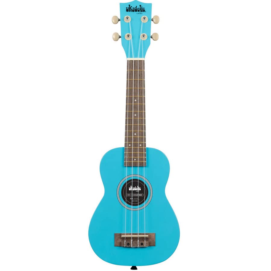 Kala Wood Ukadelic Blue Yonder – Ukulele soprano - Les Beatles, Paul McCartney, John Lennon, RIngo Starr, George Harrison Kala Wood Ukadelic Blue Yonder - Ukulele soprano – Image 3