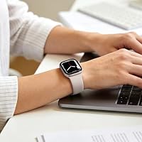 DaQin Silikon Sport Armband Kompatibel mit Apple Watch 40mm 41mm 42mm 38mm – Ansicht 8