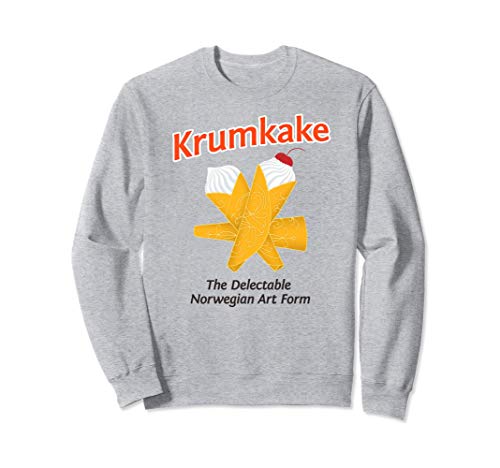 Krumkake Tshirt Norwegian Dessert Norway Pride Food Sudadera