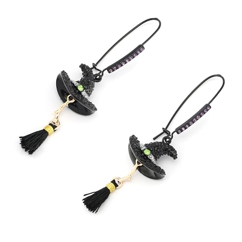 Betsey Johnson Halloween Witch Dangle Earrings3