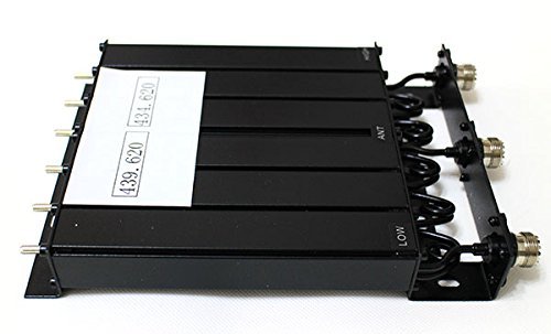 Wishring Uhf 380-512Mhz 50W Duplexer For Two Way Radio Repeater N/M/Bnc Connector #TOP2