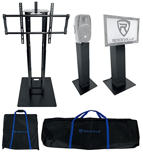 D'Luca Studio Monitor Displays (Pair) Mounts on Slatwall Only