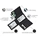 Real Leather Mens Trifold Wallet RFID Blocking Slim Minimalist Front Pocket - Thin & Stylish with ID Window in Gift Box