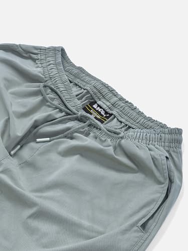 Image of Beyoung Cotton Regular Fit Heavy Gauge Cargo Joggers for Men | Ribbed Hem | Spacious Pockets | Track Pants | Elastic Waistband | Cargo for Men