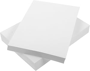 SUPVOX A5 Printer Paper 70g: 500 Sheets Bright White Multipurpose Copy Paper - Jam-Free Printing & Smooth Drawing Surface for Home, School, Office