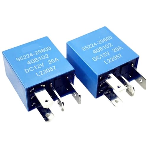 Relé 12V 20A 95224-29800 micro de 4 pines para sustitución de fusibles y conmutadores 12VDC