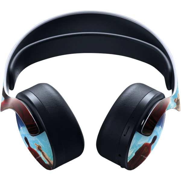 Skinit Decal Gaming Skin Compatible with Pulse 3D Wireless Headset for PS5 - Officially Licensed Superman 2025 Superman & Krypto Watch The Earth Design