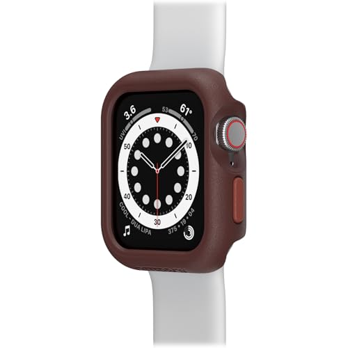 OtterBox All Day Bumper für Apple Watch SE/6/5/4-44mm, Braun/Rot – Ansicht 2