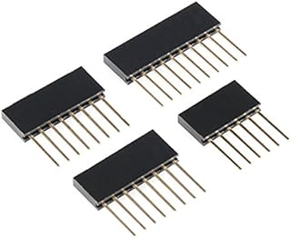 Stackable Header Kit Designed for and Compatible with Arduino Uno R3, Leonardo and Other Arduino Development Boards