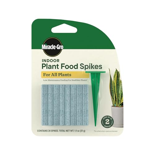 Miracle-Gro Indoor Plant Food Spikes for All Plants 24 Spikes