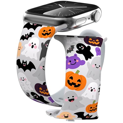 THONWO Halloween Ghost for Apple Watch Band 38/40/41/42mm(S10/S11)
