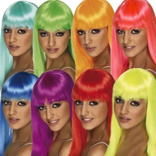 Peruca colorida