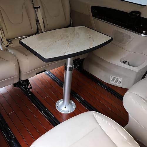 Mesa de comedor para autocaravanas desmontable y regulable para yate 5