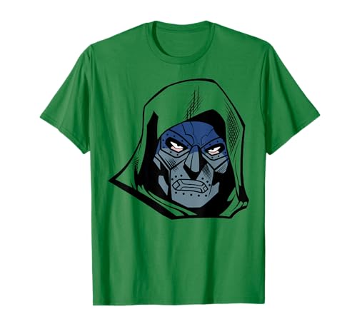 Marvel Fantastic Four Doctor Doom Big Face T-Shirt