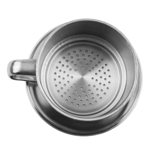 CookiBlend Stainless Steel Vietnamese for Coffee Drip Filter Maker for traditional for PHIN Brew Pot for Authentic Vietnam Style Coffee Brewing at Home Office(100ml) by CookiBlend - Image 9