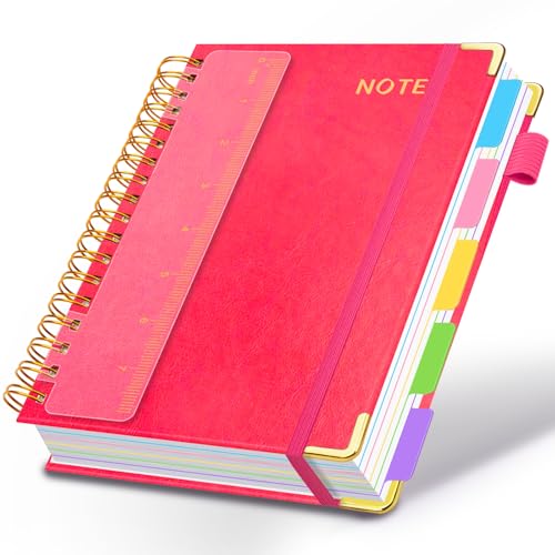 Carnet ligné pour étudiantes qui centralise vos matières avec sa couverture rigide A5 300 pages