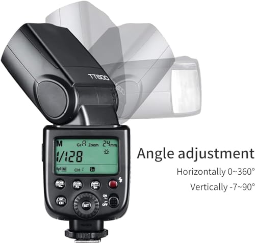 Ficha técnica Godox TT600 2.4G Flash Speedlite para Cámaras Canon Nikon Pentax Olympus Fujifilm Panasonic Pentax - Fernando Cortés