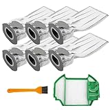 Sacs d'aspirateur pour Vorwerk Kobold VK7 FP7 - Accessoires compatibles avec les aspirateurs Vorwerk Kobold VK7 VK7S FP7 FP7S - Sacs filtrants de qualit� sup�rieure - Pi�ces de rechange (A)