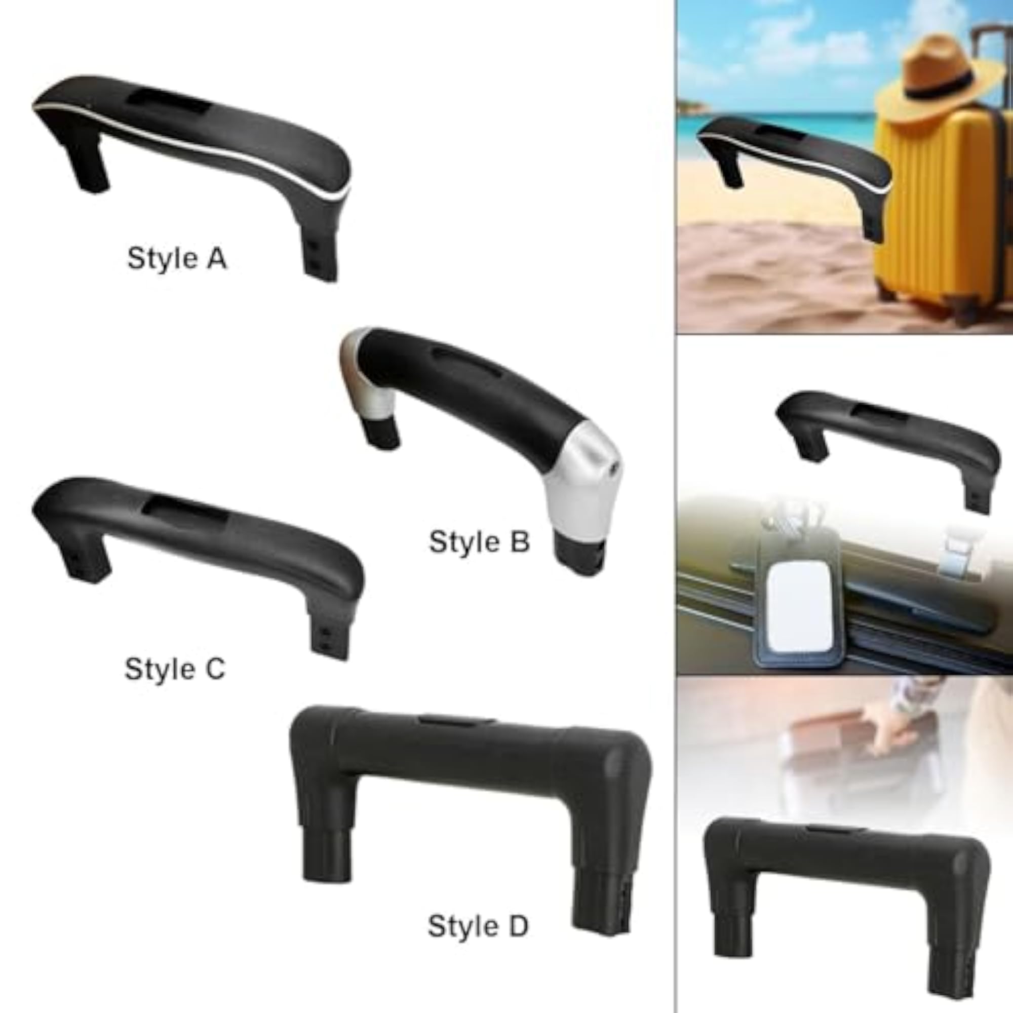 Luggage Replacement Handle Pulls, Strong Bearing Capacity