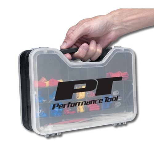 Image of Performance Tool W5207 285 Piece Multi-Use Electrical Repair Kit, Black