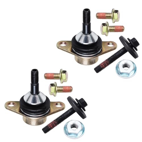 Image of Detroit Axle - FWD Front Lower Control Arms Kit for 2007 Volvo S60, 2 Lower Control Arms Assembly, 2 Lower Ball Joints Replacement - [From Chassis #626502, To VIN 626501]