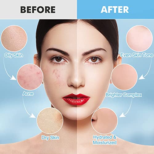 Jelly Mask Powder for Facials, Hyalorunic Acid Moisturizing Jelly Face Mask, Professional Peel Off Hydro Face Mask Powder for Fight Fine Lines