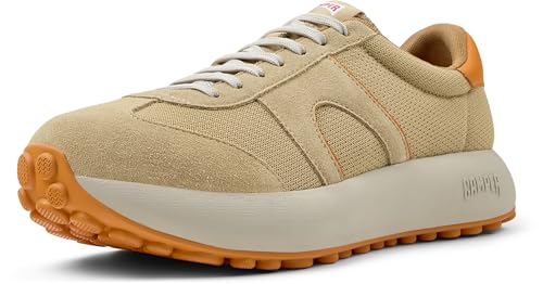 Camper Zapatillas Pelotas Athens K101060 para Hombre, Beige Medio 006, 43 EU