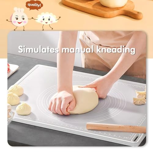 Teigknetmaschine mit Fermentationsfunktion, elektrischer Mixer zum Backen, kompaktes Antihaft-Design für effiziente Teigzubereitung