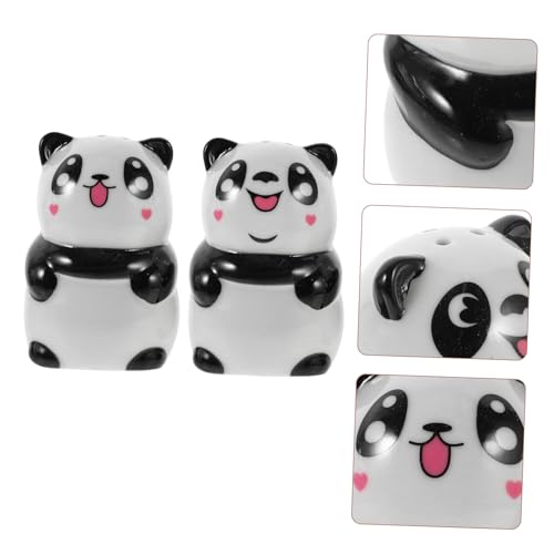 Pots à condiment panda pour décorer la table et ranger les épices - 5