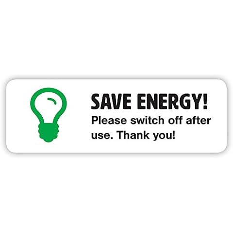 Gobrecht & Ulrich 20 x Energy Saving Stickers Cover