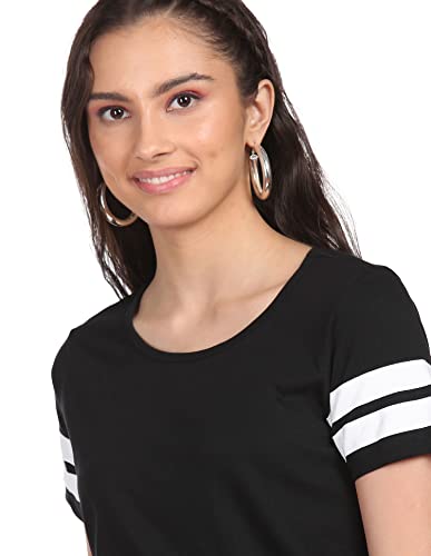 Image of SUGR Basics Women's Solid Regular Fit T-Shirts