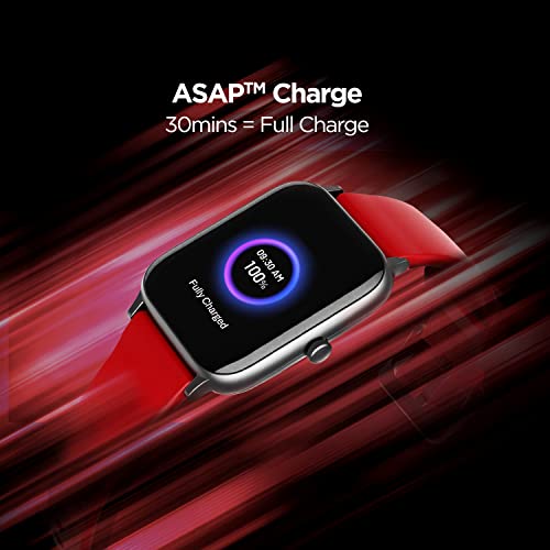 Image of Boat Xtend Pro Smart Watch w /Advanced Dedicated Bluetooth Calling Chip, Coins,Dial Pad, 1.78 AMOLED Display,ASAP (Fast) Charge,700+ Active Modes,Health Ecosystem(Raging Red)
