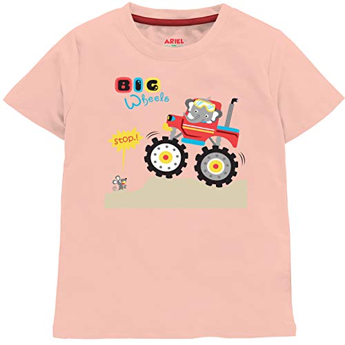 Image of Real Basics Boy's Regular Tshirt(Pack of 6)