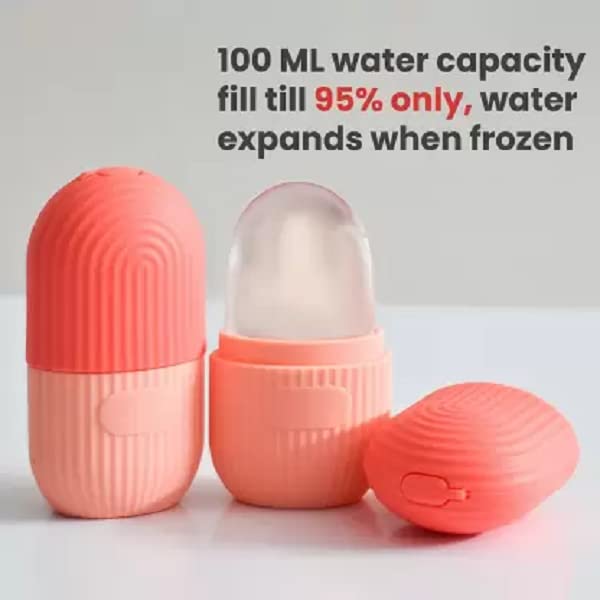 Image of 114 Face Massage Roller For Neck Body Puffy Eyes Facial Roller Beauty Ice Massager (Multicolor)