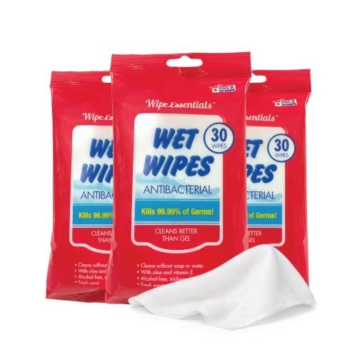 WipeEssentials Hand Sanitizer Wipes (3-Pack)