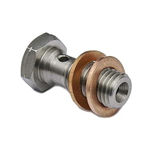 Banjo Vis Boulon M10 x 1.25mm INOX Freins