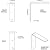Ekena Millwork BKTM02X08X08HASS 2-Inch W x 8-Inch D x 8-Inch H Hamilton Bracket, Stainless Steel